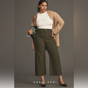 The Colette Cropped Wide Leg Pants